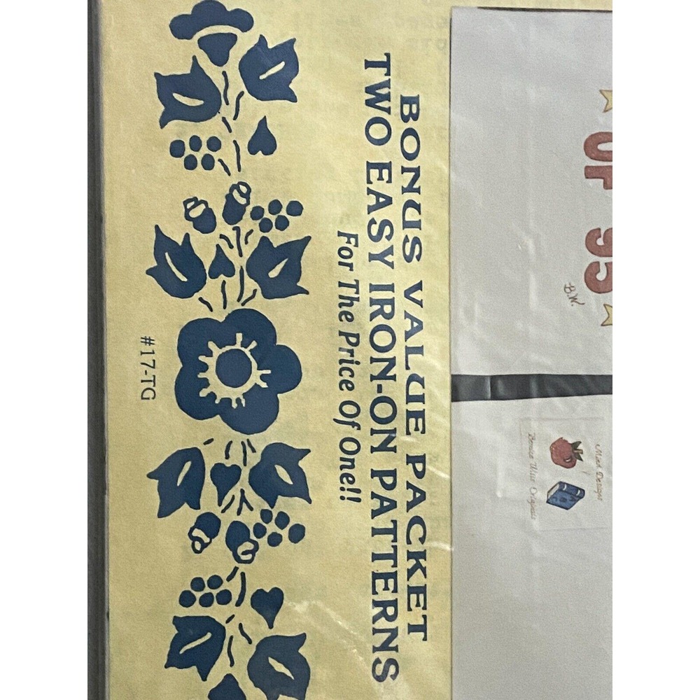 VTG Mind Designs Iron-On Patterns 2‎ Graduation + Teacher Bernice Wills 1993 NEW - Picture 5 of 7